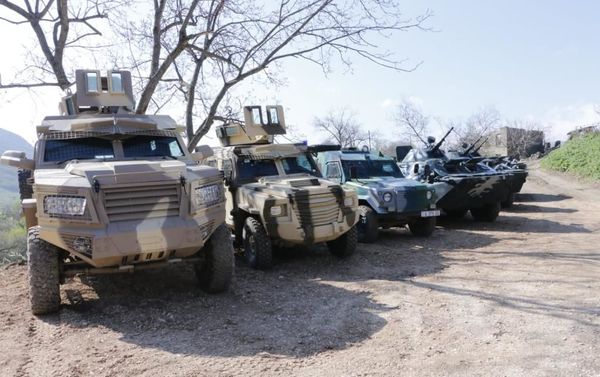 Церемония открытия пограничной комендатуры ГПС на территории Губадлинского района - Sputnik Азербайджан