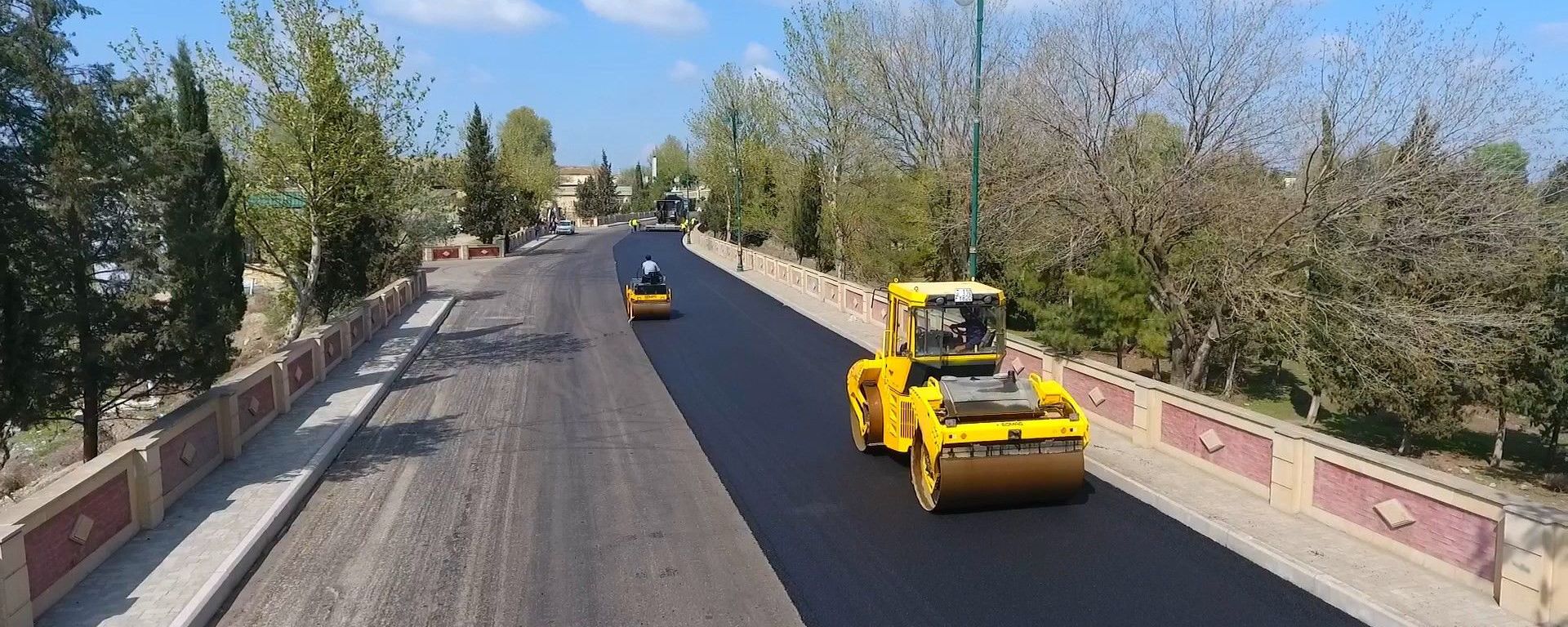 Tərtərdə yol infrastrukturu bərpa olunur - Sputnik Азербайджан, 1920, 17.04.2021