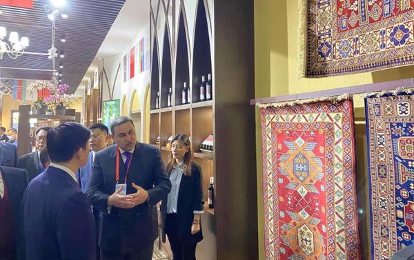 Церемония открытия Торгового дома Азербайджана в Демонстрационной зоне сотрудничества Китай-ШОС - Sputnik Азербайджан