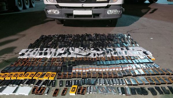 Нескольких сотен ножей обнаруженные в автомобиле грузинского гражданина - Sputnik Азербайджан