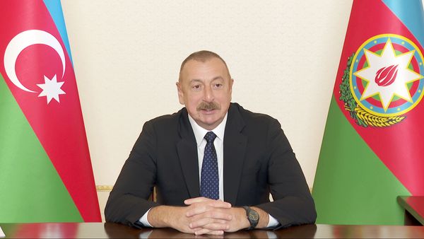 Встреча Президента Ильхама Алиева с президентом Всемирного экономического форума в формате видеоконференции - Sputnik Азербайджан