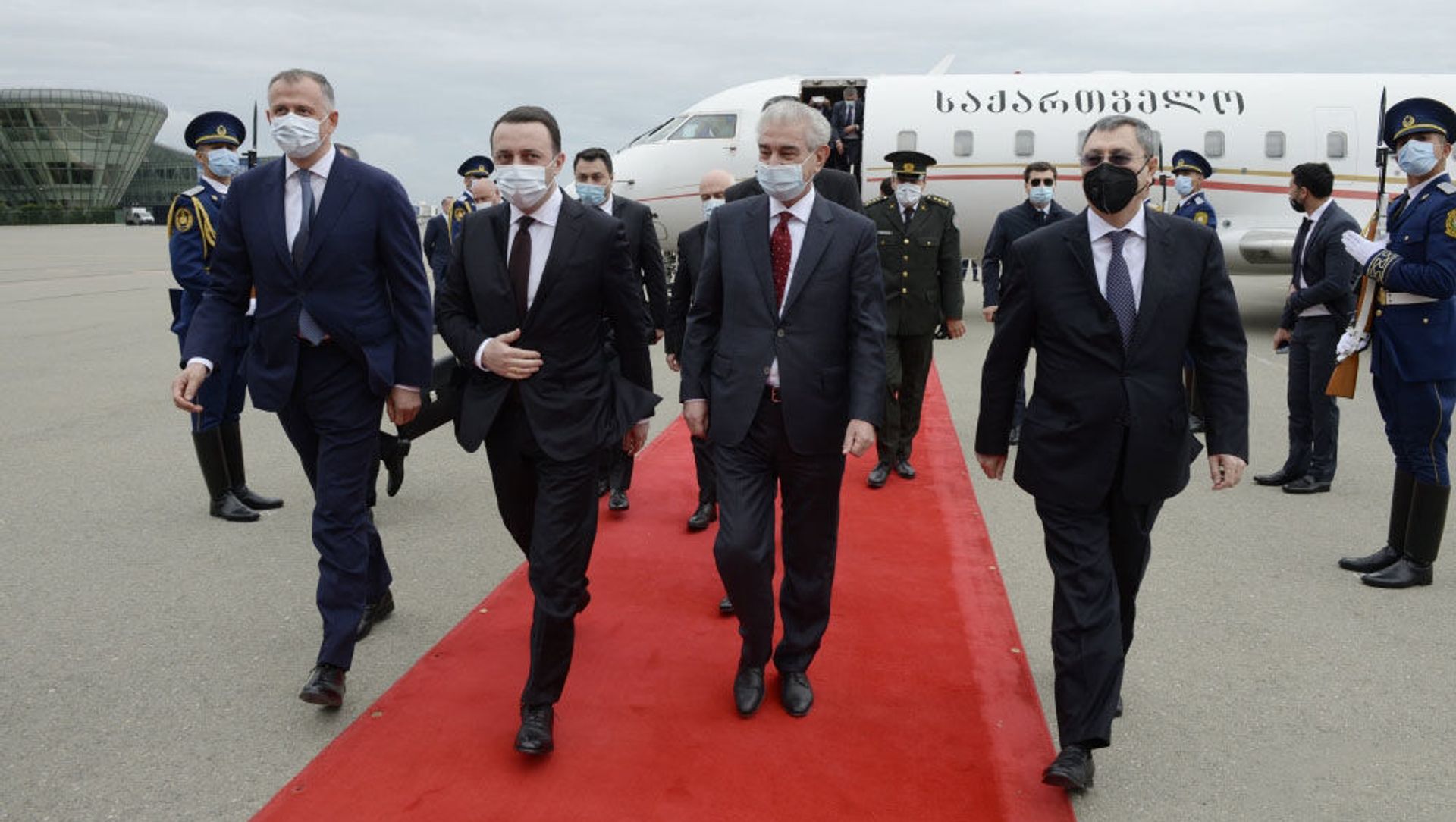 Gürcüstanın Baş naziri Azərbaycana səfərə gəlib - Sputnik Азербайджан, 1920, 05.05.2021
