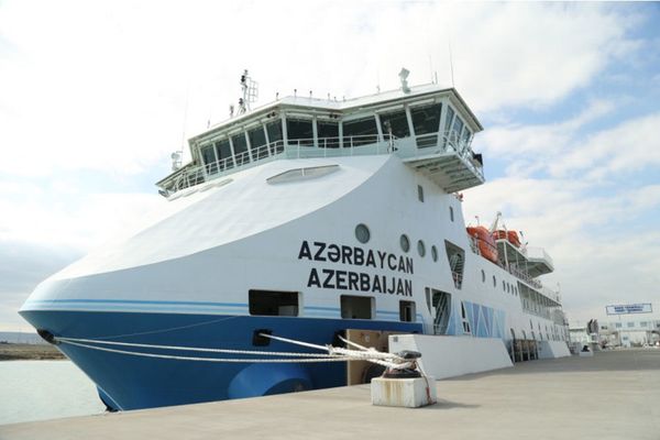Судно-паром Азербайджан типа Ro-Pax отправилось в первое плавание - Sputnik Азербайджан