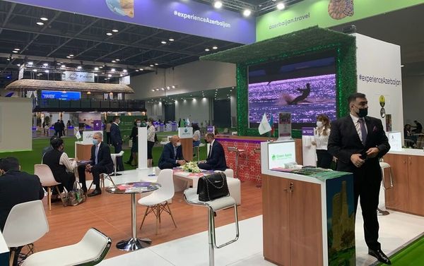 Стенд Азербайджана на выставке “ATM 2021” (Arabian Travel Market 2021) Стенд Азербайджана на выставке “ATM 2021” (Arabian Travel Market 2021) - Sputnik Азербайджан