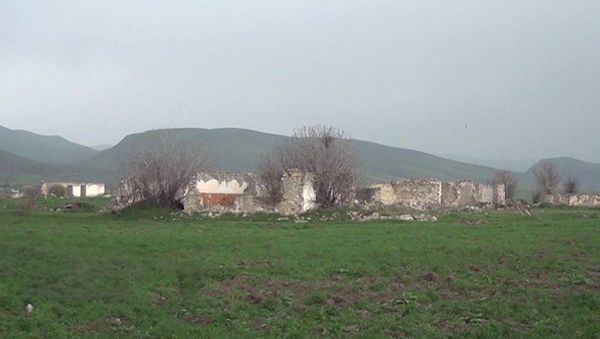 Видеокадры из села Талышлар Агдамского района - Sputnik Азербайджан