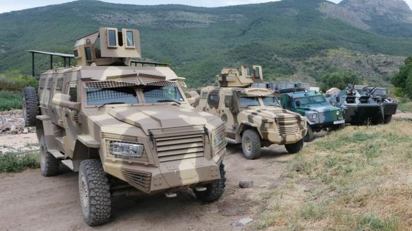 На государственной границе с Арменией, приступила к служебно-боевой деятельности новая воинская часть – пограничная комендатура - Sputnik Азербайджан