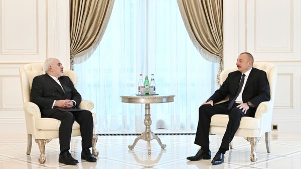 Prezident İlham Əliyev İranın xarici işlər nazirini qəbul edib - Sputnik Азербайджан