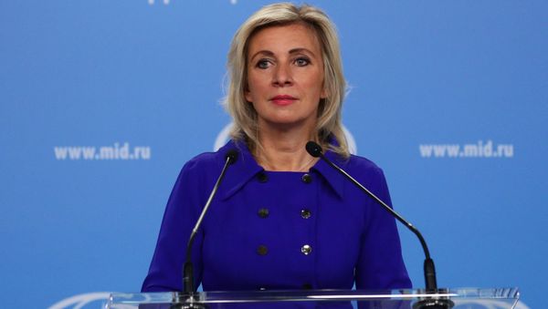 Официальный представитель Министерства иностранных дел России Мария Захарова, фото из архива - Sputnik Азербайджан