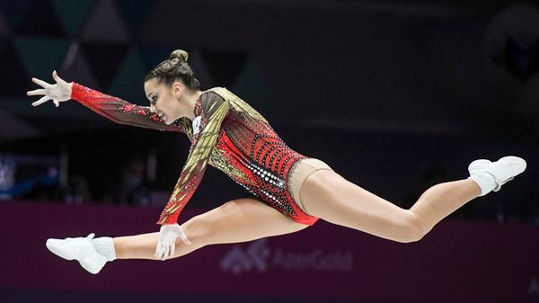 Дарья Тихонова (Россия) на чемпионате мира по аэробной гимнастике в Баку - Sputnik Азербайджан