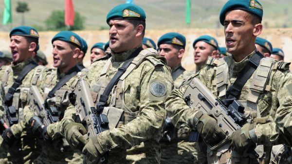 Новый военный комплекс Госпогранслужбы Азербайджана в Зангилане - Sputnik Азербайджан