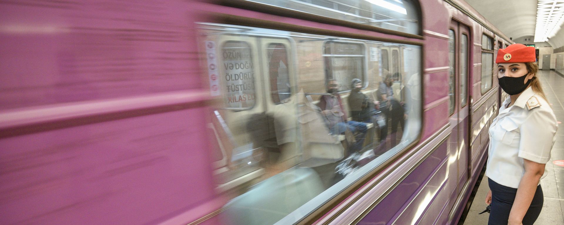 Bakıda metro faliyyətini bərpa edib, 31 may 2021-ci il - Sputnik Азербайджан, 1920, 12.04.2022