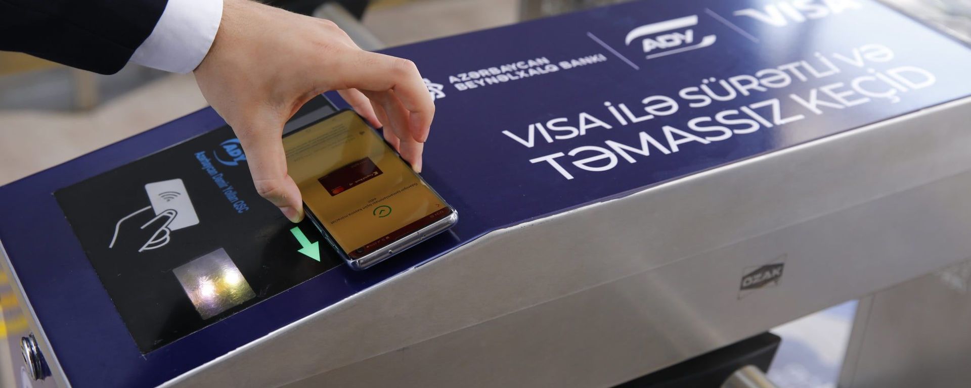 Оплата с помощью NFC - Sputnik Азербайджан, 1920, 27.10.2021