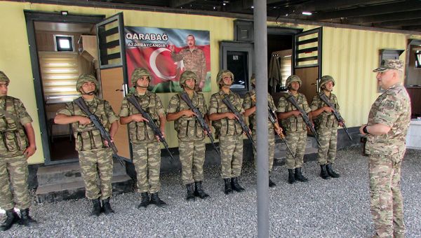 Ağdamda yeni hərbi hissələrin açılışı - Sputnik Азербайджан