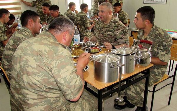 Церемония открытия новой воинской части в Агдаме - Sputnik Азербайджан