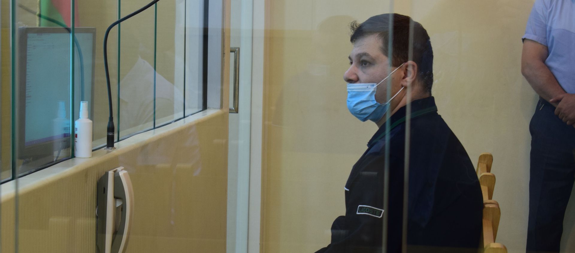 судебное заседание по делу гражданина Ливана Эулджекджияна Викена Абрахама, обвиняемого в террористической деятельности против Азербайджана, 08 июня 2021 года - Sputnik Азербайджан, 1920, 14.06.2021
