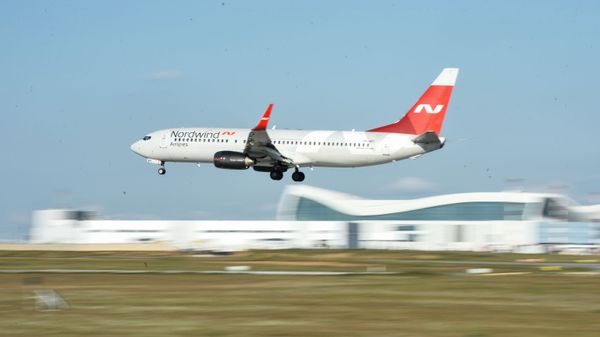 Пассажирский авиалайнер Boeing 737 NG авиакомпании Nordwind - Sputnik Азербайджан
