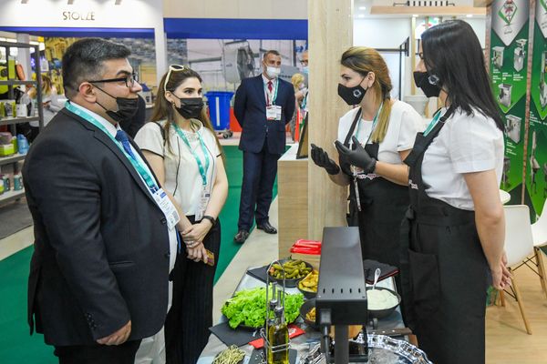 14-я Азербайджанская международная сельскохозяйственная выставка Caspian Agro-2021 и 26-я Азербайджанская международная выставка пищевой промышленности InterFood Azerbaijan-2021 - Sputnik Азербайджан