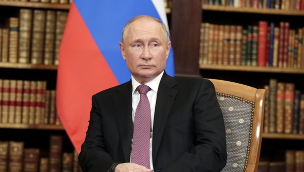 Президент России Владимир Путин в Женеве, 16 июня 2021 года - Sputnik Азербайджан