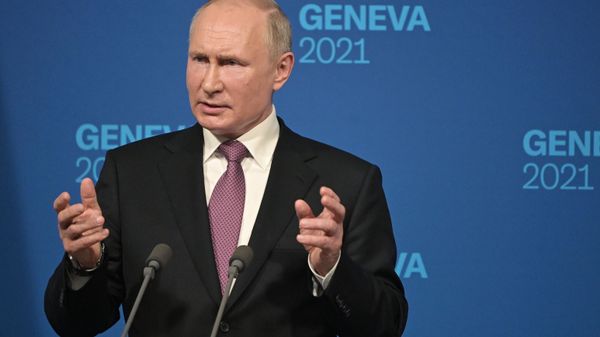 Встреча президентов России и США В. Путина и Дж. Байдена в Женеве - Sputnik Азербайджан