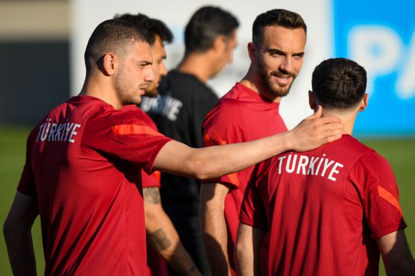 Türkiyə yığmasının Bakıda məşqi. - Sputnik Азербайджан