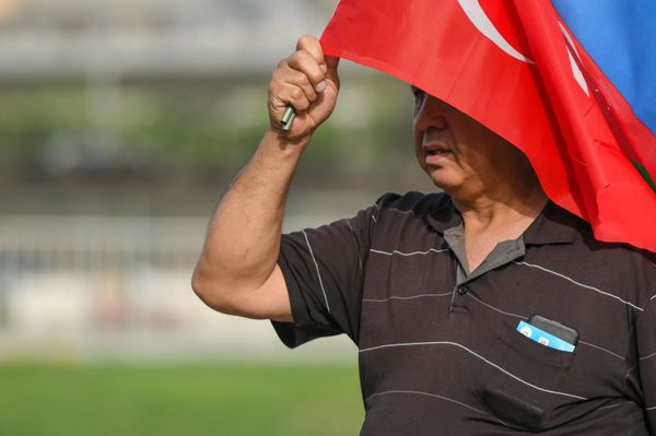 Bakıda Türkiyə yığmasının azarkeşləri. - Sputnik Азербайджан
