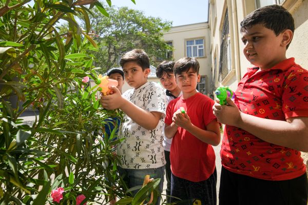 Rəfael Hüseynov adına 49 №li İntellekt məktəb-liseydə Yay məktəbi təşkil olunub - Sputnik Азербайджан
