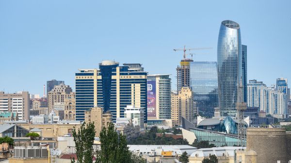 Вид на город Баку, фото из архива - Sputnik Азербайджан