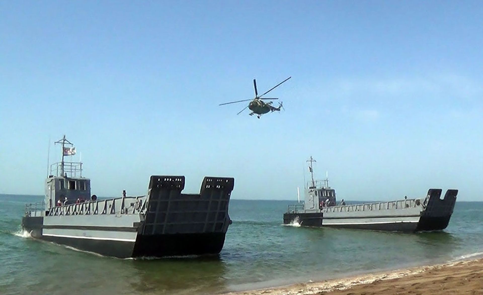 Тактические учения Военно-морских сил (ВМС) Азербайджана - Sputnik Азербайджан, 1920, 22.07.2023