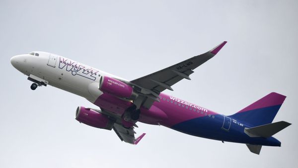 Пассажирский самолет компании Wizz Air, фото из архива - Sputnik Азербайджан