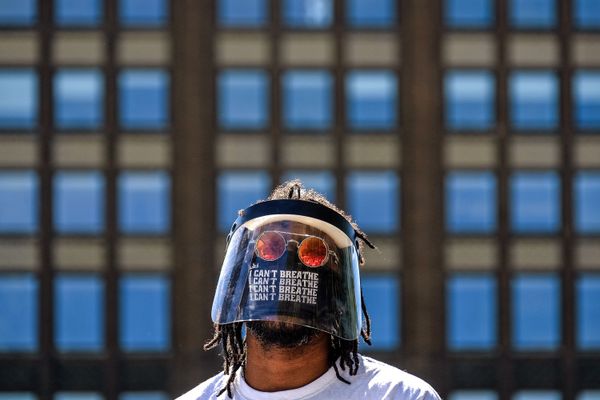 Работа канадского фотографа Omid Vahabzadeh Black Lives Matter, вошедшая в шорт-лист конкурса имени Андрея Стенина в категории Главные новости, одиночные фотографии - Sputnik Азербайджан