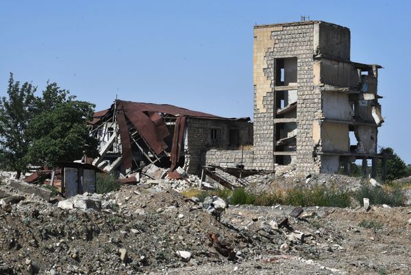 Ağdamda dağılmış tikili - Sputnik Азербайджан