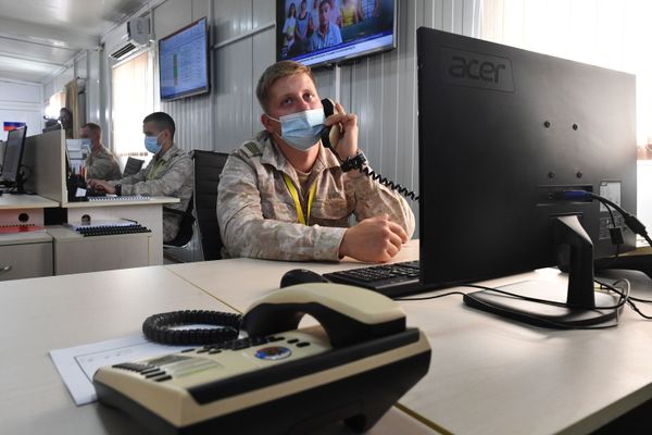  Совместный российско-турецкий мониторинговый центр в Агдаме - Sputnik Азербайджан
