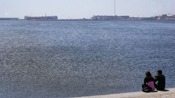 Вид на Каспийское море с бакинского бульвара, фото из архива - Sputnik Азербайджан