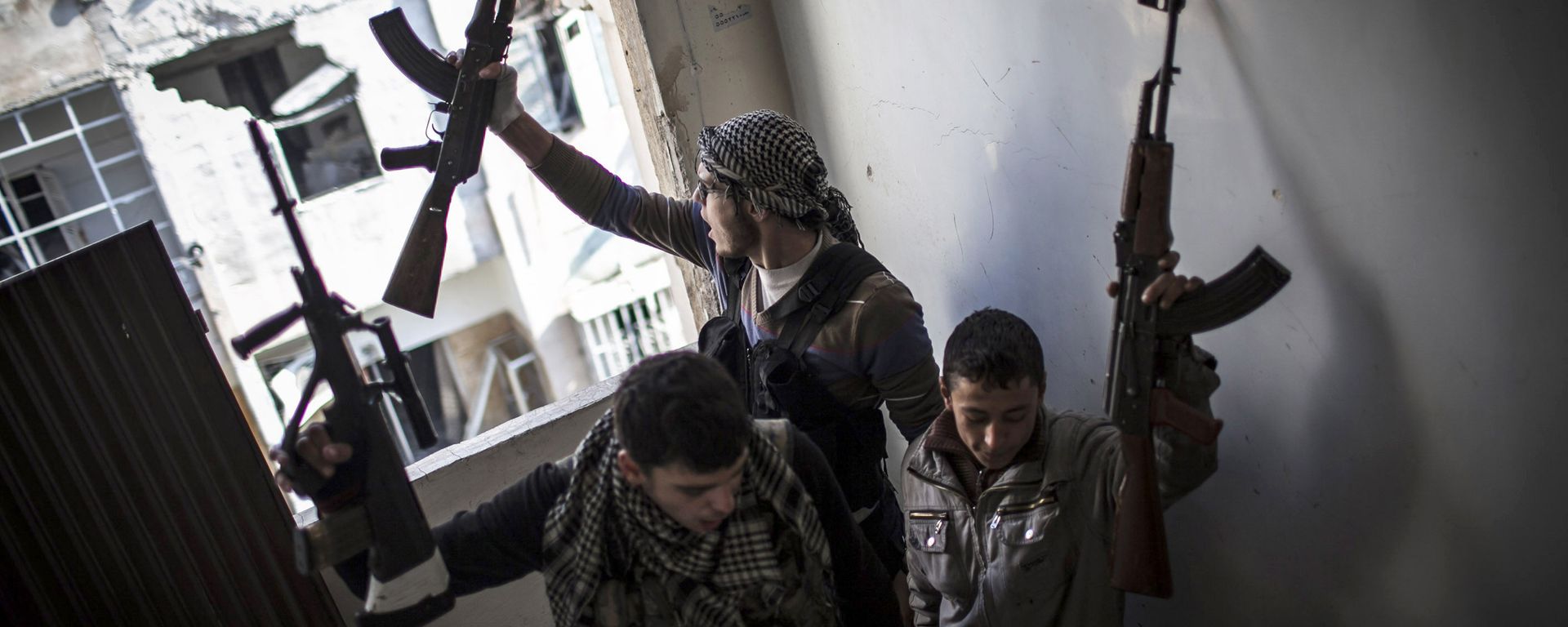 Повстанцы из FSA  (Free Syrian Army) - Sputnik Азербайджан, 1920, 16.07.2021