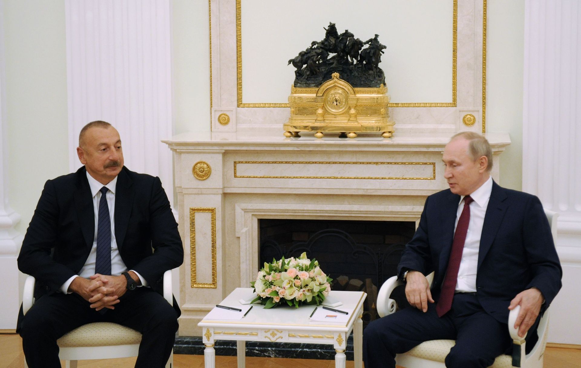  Azərbaycan Prezidenti İlham Əliyev və Rusiya Prezidenti Vladimir Putin, 20 iyul 2021-ci il. - Sputnik Азербайджан, 1920, 01.10.2021