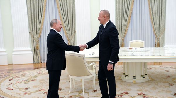 Ильхам Алиев и Владимир Путин - Sputnik Азербайджан