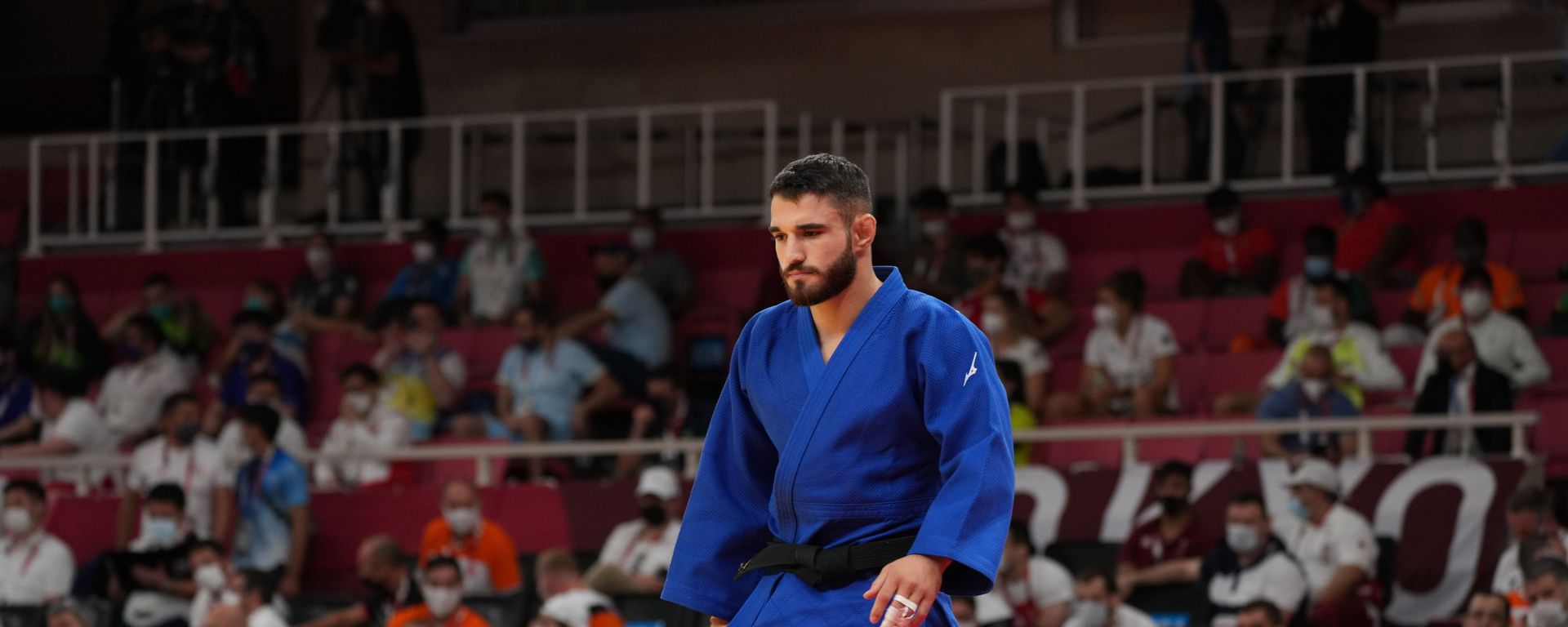 Азербайджанский дзюдоист Карамат Гусейнов на Олимпийских играх 2020 в Токио - Sputnik Азербайджан, 1920, 09.12.2021