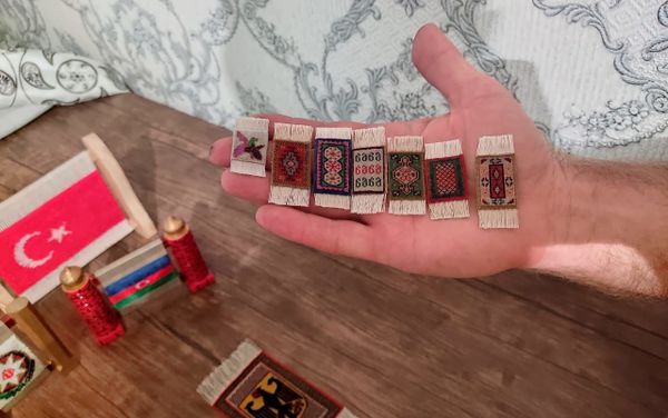 Miniatür xalça ustası İlqamət Hadıyev - Sputnik Азербайджан