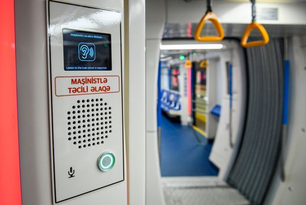 Новые составы Бакинского метрополитена. - Sputnik Азербайджан