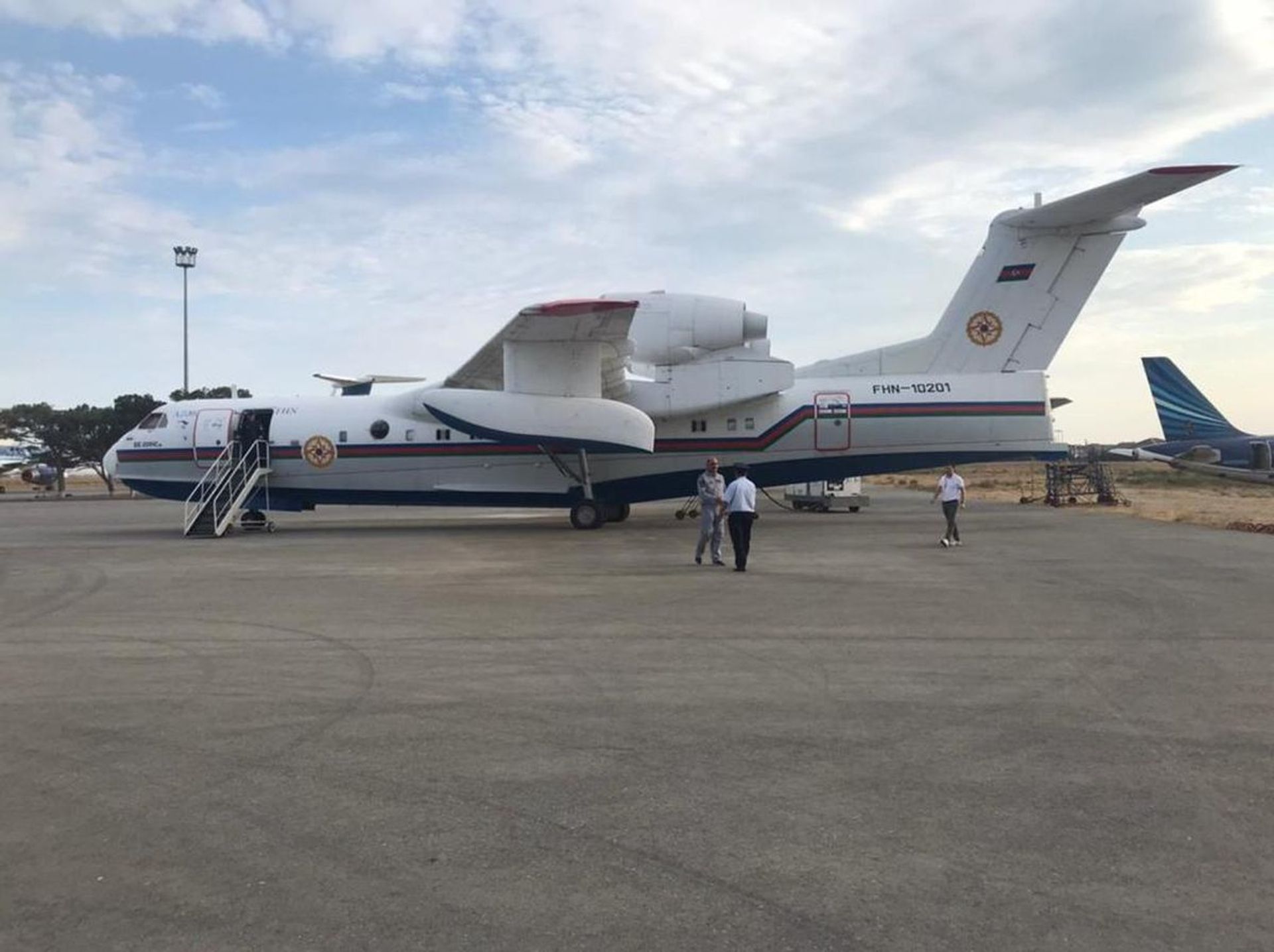 BE-200ÇS tipli amfibiya təyyarəsi - Sputnik Азербайджан, 1920, 01.10.2021
