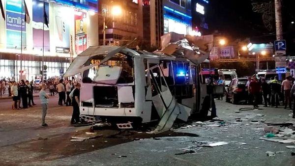 Взрыв в автобусе в Воронеже - Sputnik Азербайджан