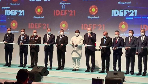 Müdafiə naziri “IDEF-2021” sərgisinin açılış mərasimində iştirak edib - Sputnik Азербайджан