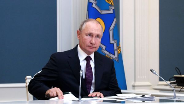 Президент РФ В. Путин, фото из архива - Sputnik Азербайджан