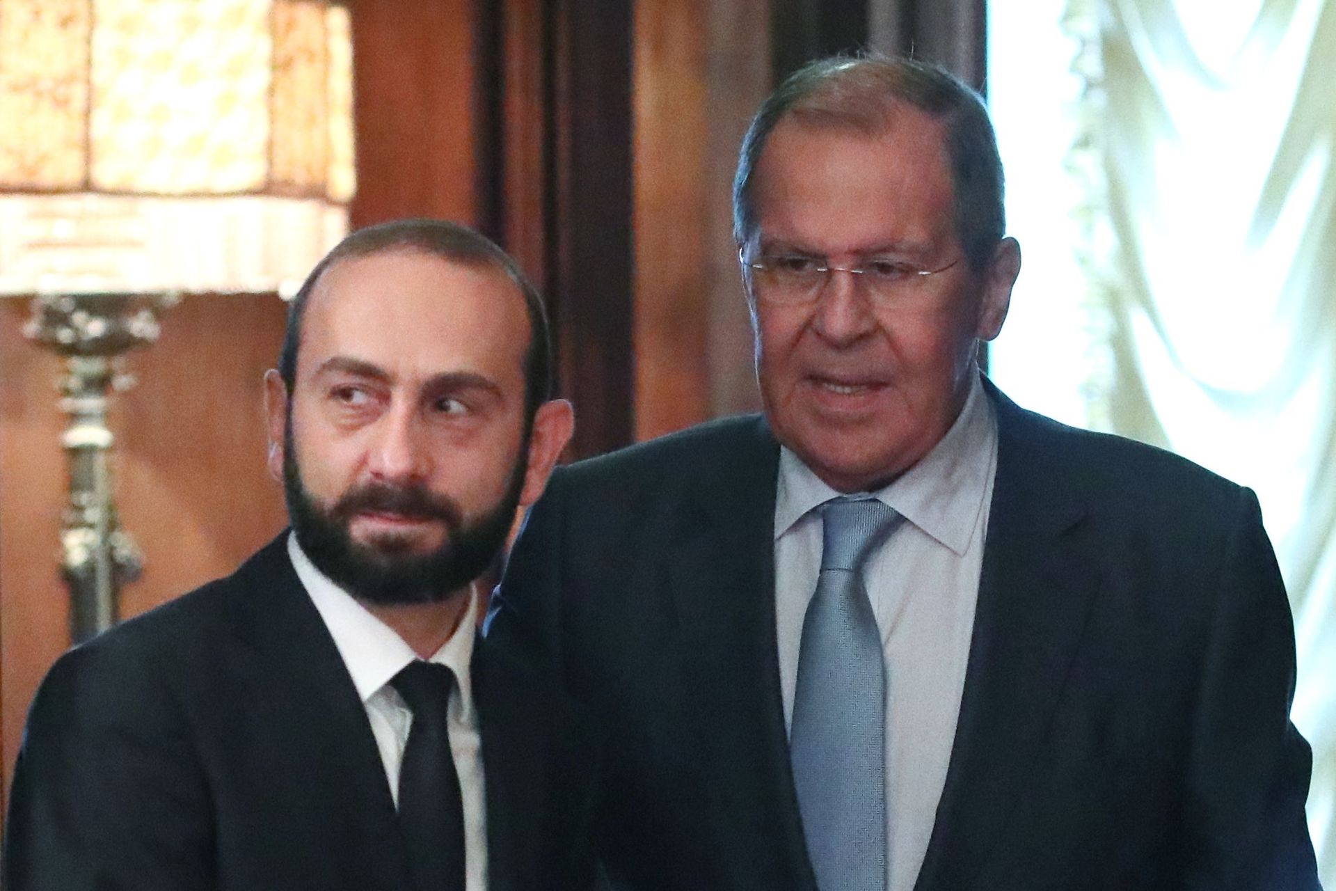 Встреча глав МИД РФ и Армении С. Лаврова и А. Мирзояна в Москве - Sputnik Азербайджан, 1920, 01.12.2023