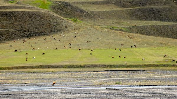 Село Хыналыг, фото из архива - Sputnik Азербайджан