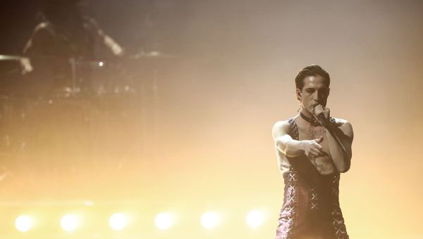 Cолист группы Maneskin Дамиано Давид - Sputnik Азербайджан