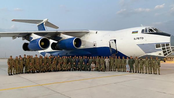 TurAz Şahini - 2021” təlimlərinə yola düşən heyət Türkiyədədir - Sputnik Азербайджан