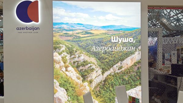 Стенд Азербайджана на международной туристической выставке в Москве - Sputnik Азербайджан