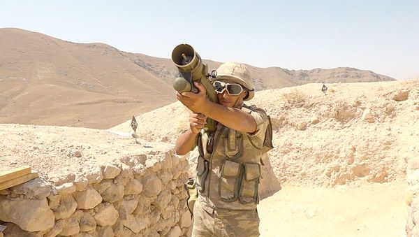 Əlahiddə Ümumqoşun Ordunun HHM birləşmə, hissə və bölmələrində kompleks məşq keçirilib - Sputnik Азербайджан