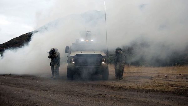 В Лачинском районе завершились совместные азербайджано-турецкие учения - Sputnik Азербайджан